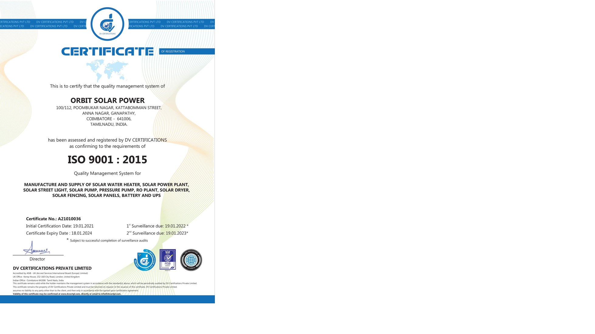 Orbit Solar Power Orbit Solar Power