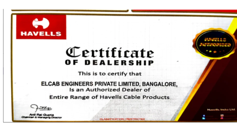 ELCAB ENGINEERS PRIVATE LIMITED ELCAB ENGINEERS PRIVATE LIMITED