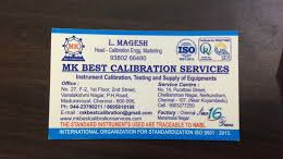 M K Best Calibration Services M K Best Calibration Services