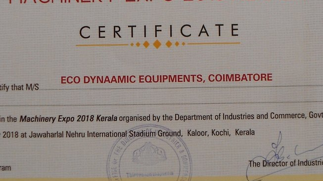 Eco Dynaamic Equipments Eco Dynaamic Equipments