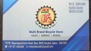 Ace Bikers - VM Cycle Studio Ace Bikers - VM Cycle Studio