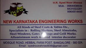 New Karnataka Engineering Works New Karnataka Engineering Works