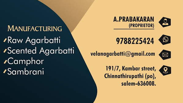 Velan Agarbatti industry Velan Agarbatti industry