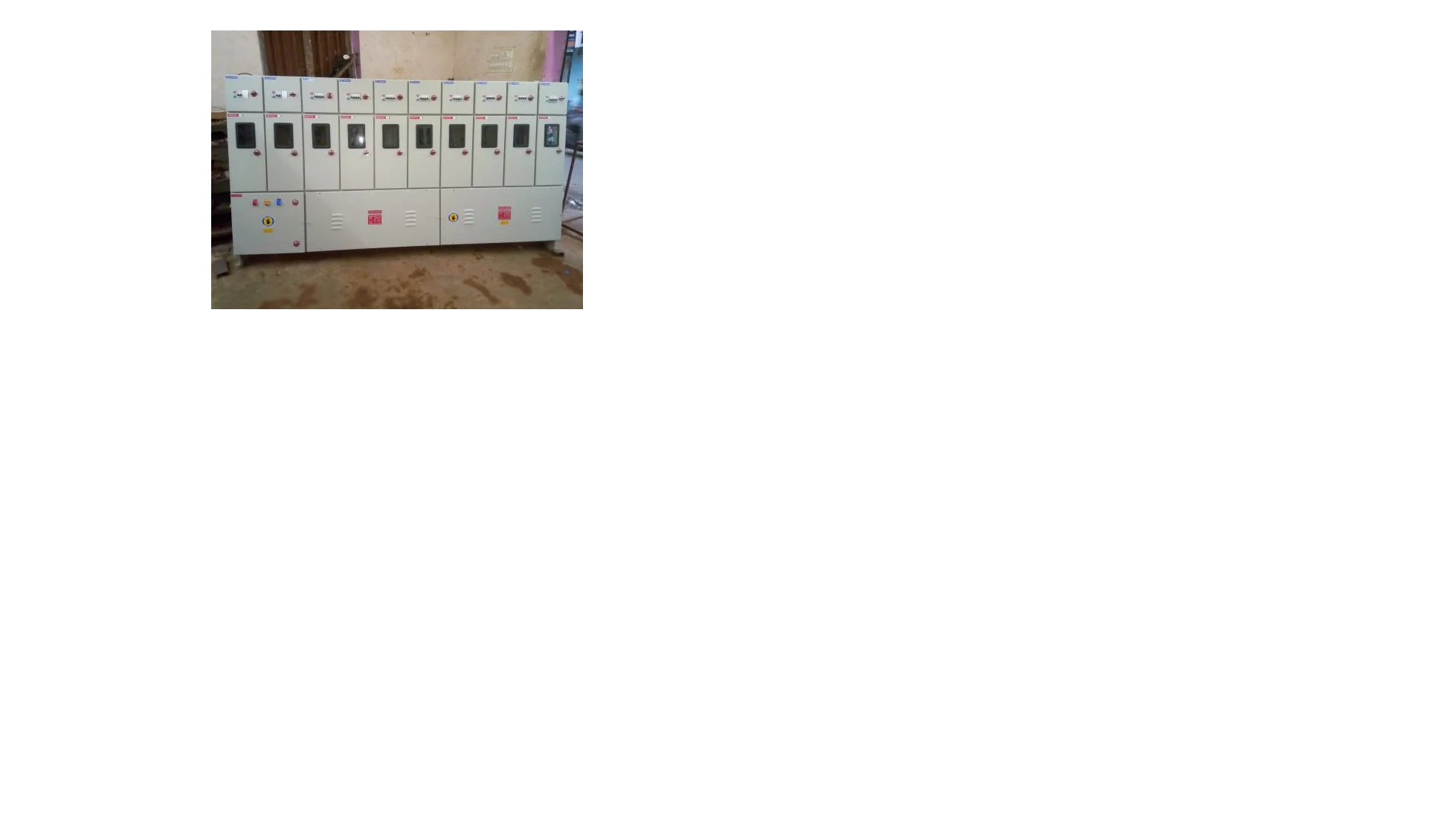 Eb Metering Control Panel Eb Metering Control Panel