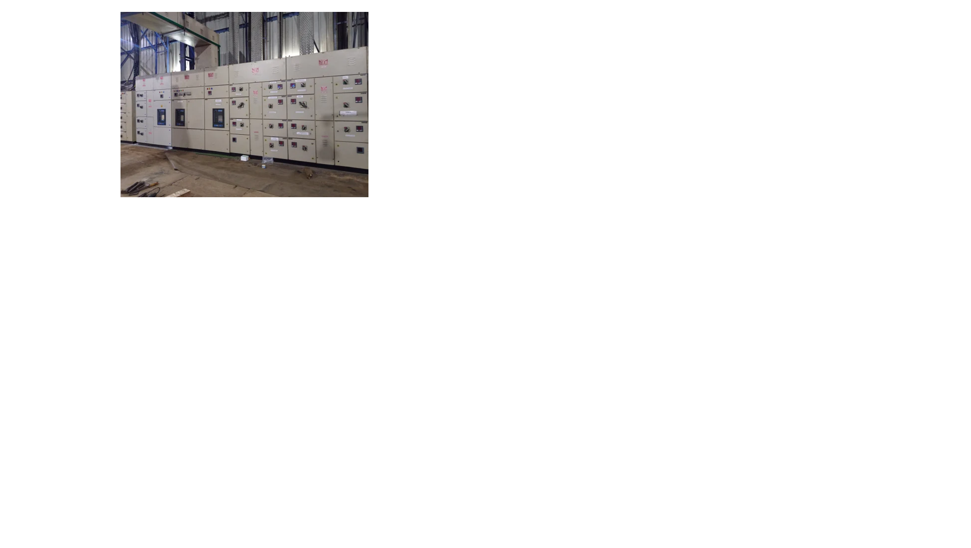 Main Voltage Panels Main Voltage Panels