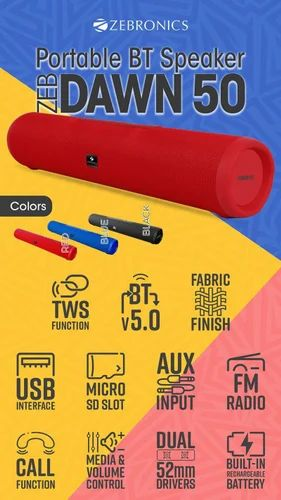 Portable Bt Speaker Electronic Gadget Portable Bt Speaker Electronic Gadget