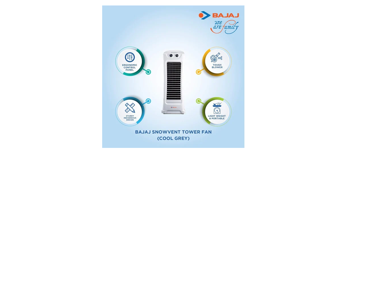 Bajaj Snowvent Tower Fan Bajaj Snowvent Tower Fan