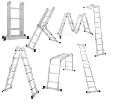 Folding ladders Folding ladders