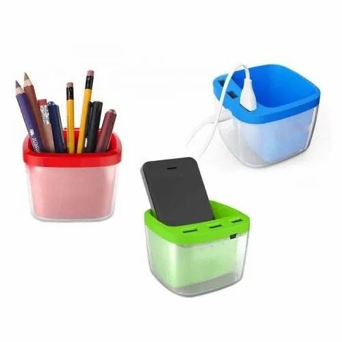 Ebucket USB Hub with Stationery Holder Ebucket USB Hub with Stationery Holder