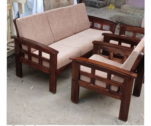 5 Seater Teak Wood Solid Wooden Sofa Set 5 Seater Teak Wood Solid Wooden Sofa Set