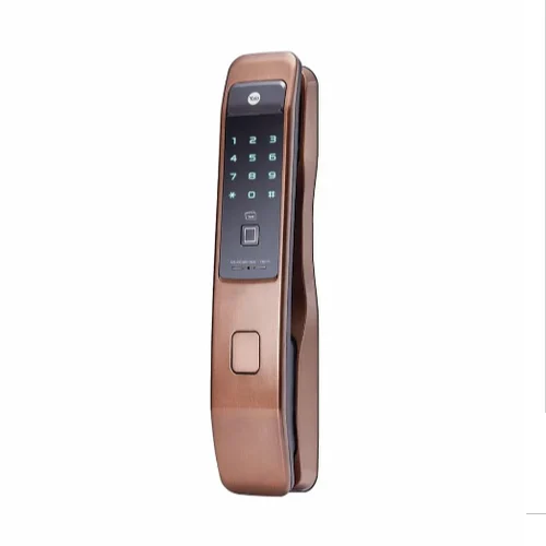Smart Door Lock YMI70A_ Red Gold Smart Door Lock YMI70A_ Red Gold