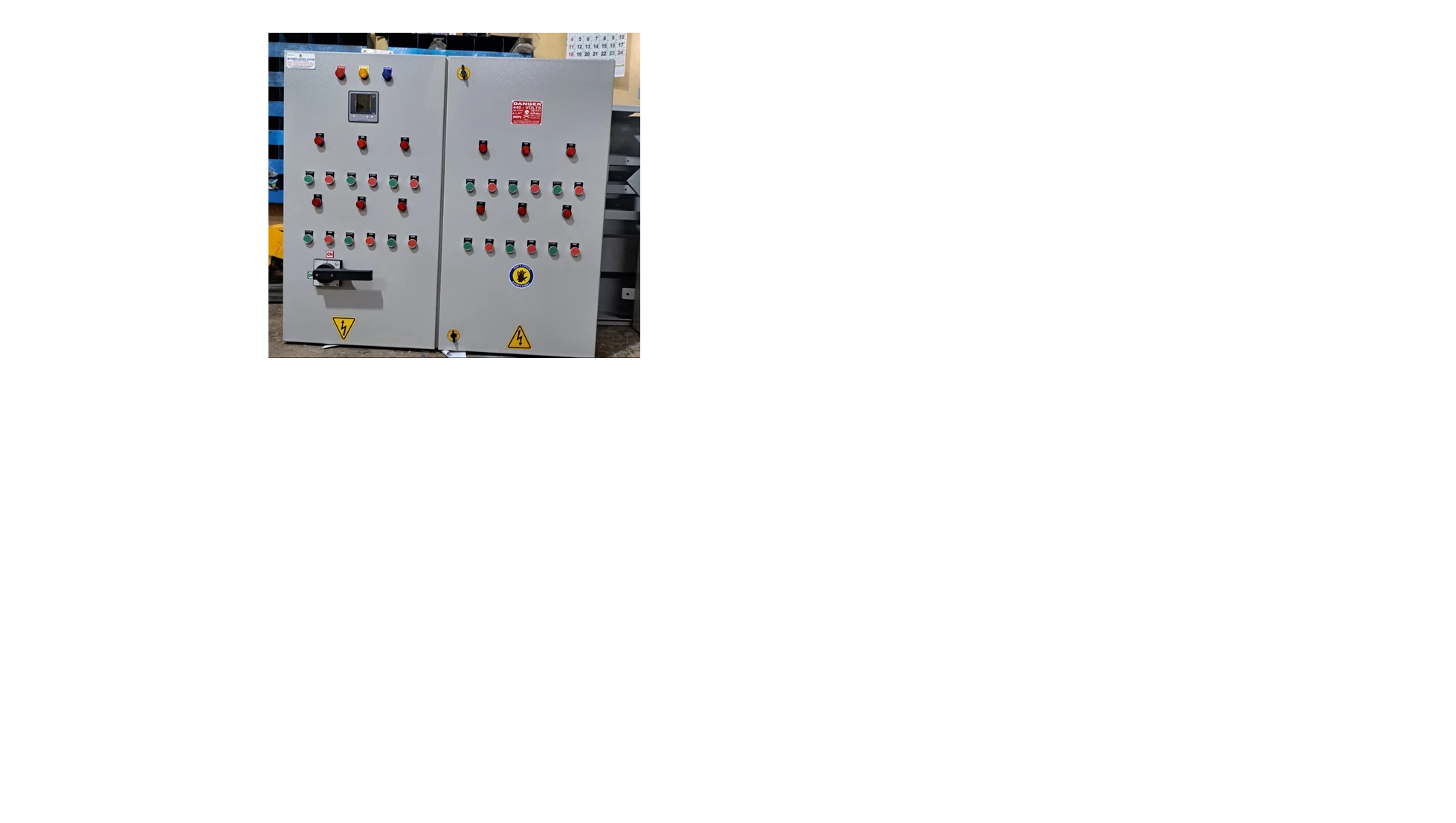 Automatic Control Panels Automatic Control Panels