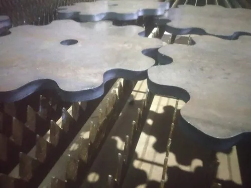 25 MM MS Laser Cutting 25 MM MS Laser Cutting