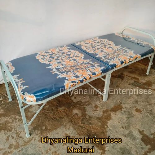 Single Steel Folding Cot Bed, Without Storage Single Steel Folding Cot Bed, Without Storage