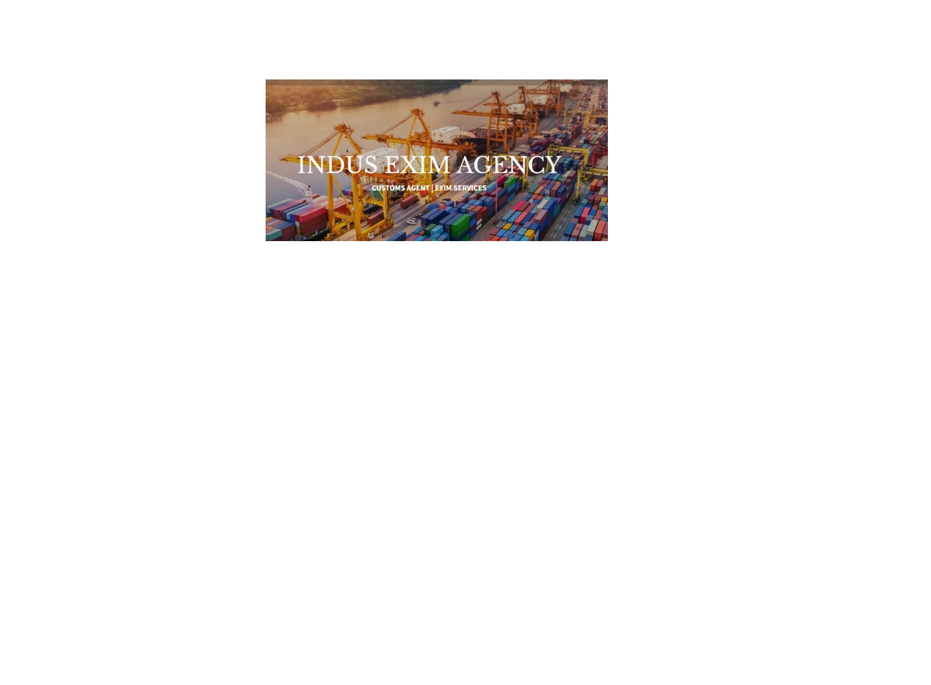 Custom Clearence Service Custom Clearence Service