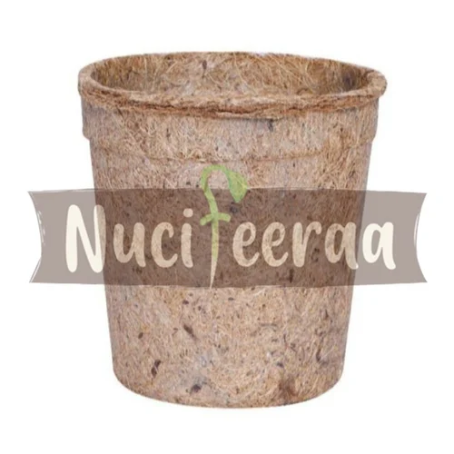 6.5 Inch Coco Coir Round Pot 6.5 Inch Coco Coir Round Pot