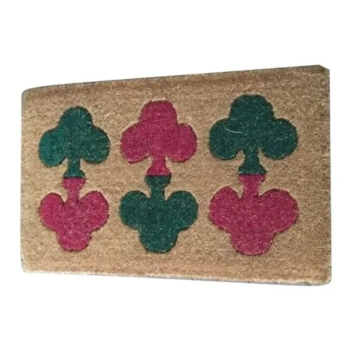Tree Print Brown Coir Doormats Tree Print Brown Coir Doormats
