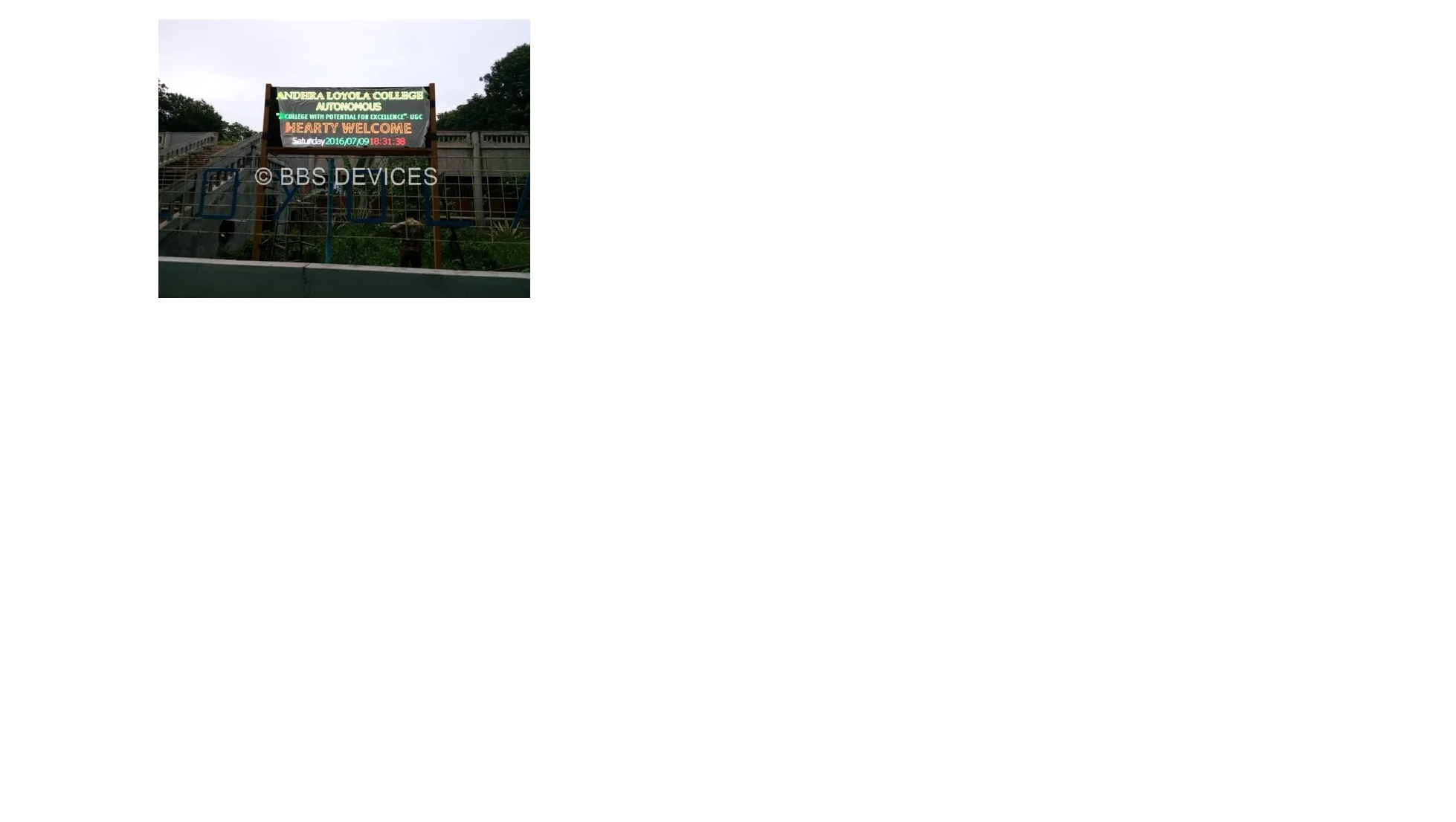 P10 Outdoor Display Board P10 Outdoor Display Board