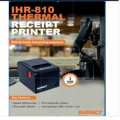 Impact By Honeywell Thermal Printer, USB, Serial, Ethernet (3Port ) 3 Years Warranty Impact By Honeywell Thermal Printer, USB, Serial, Ethernet (3Port ) 3 Years Warranty