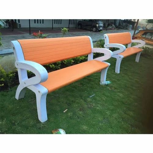 2 Seater Outdoor Rcc Garden Bench, With Backrest 2 Seater Outdoor Rcc Garden Bench, With Backrest