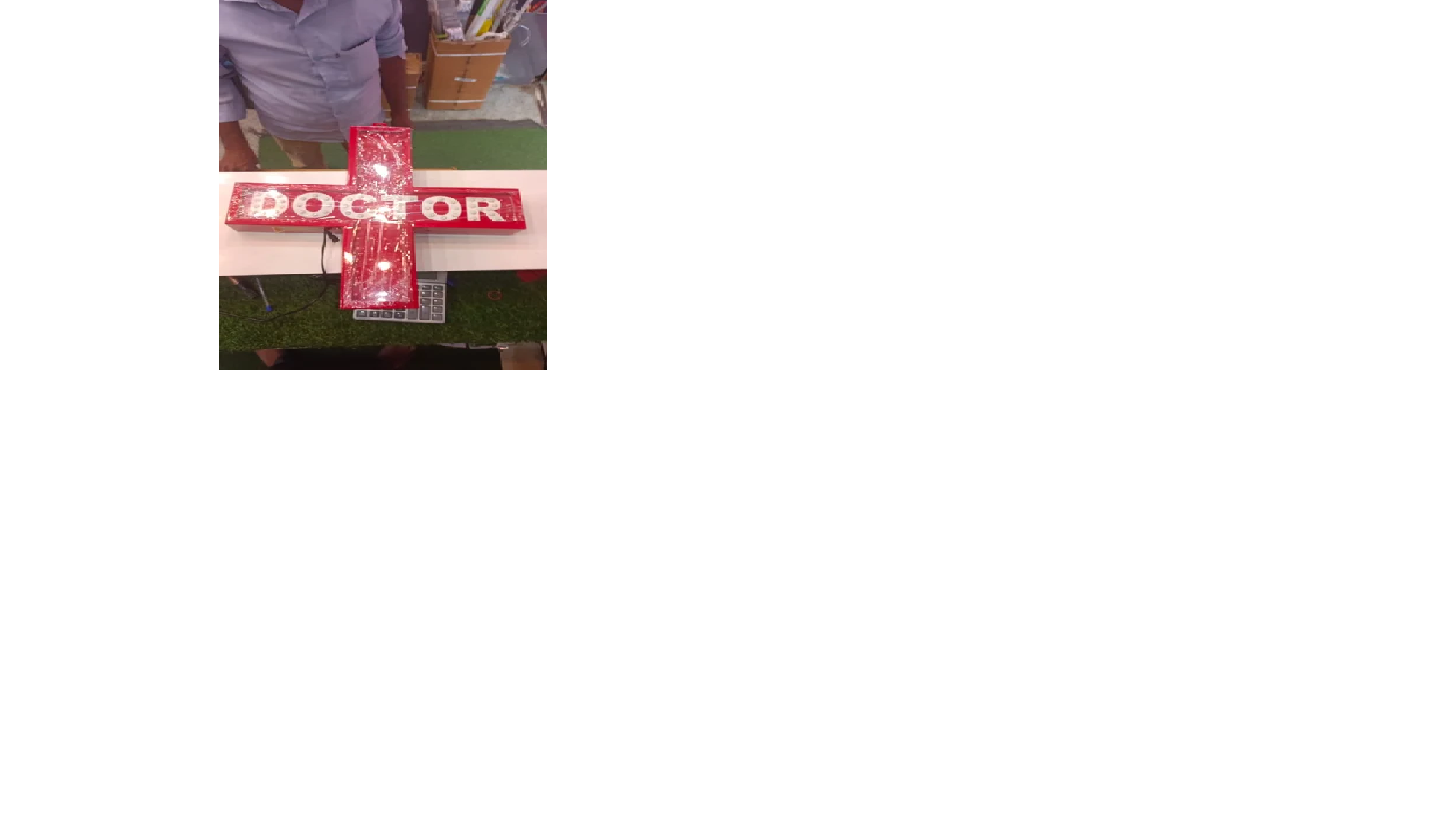 Doctor Sign Board Light Doctor Sign Board Light