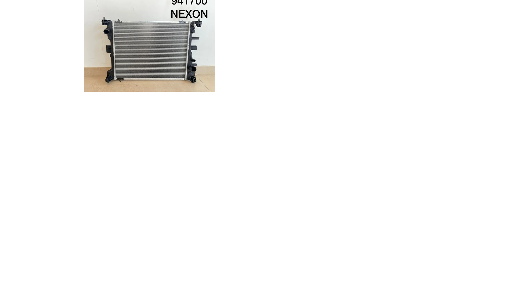 KCPL 941700 Nexon Radiator KCPL 941700 Nexon Radiator
