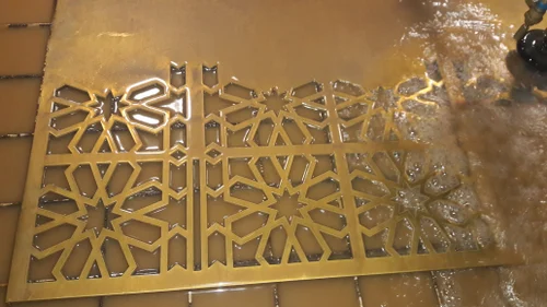 Brass Fire Screen Brass Fire Screen