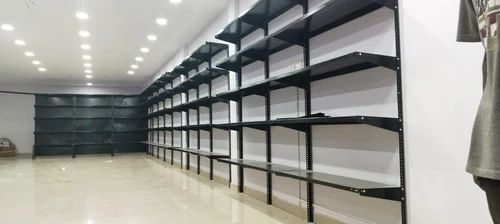 Mild Steel Wall Mounted Display Rack, For Supermarket Mild Steel Wall Mounted Display Rack, For Supermarket