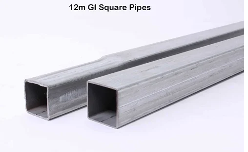 12m GI Square Pipes 12m GI Square Pipes