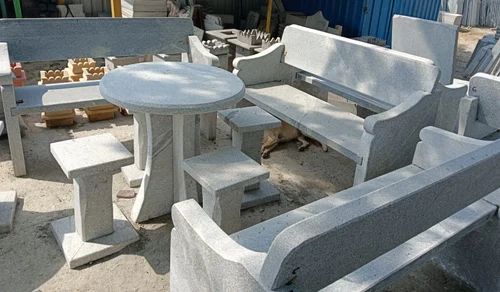Stone Garden Furniture Set Stone Garden Furniture Set