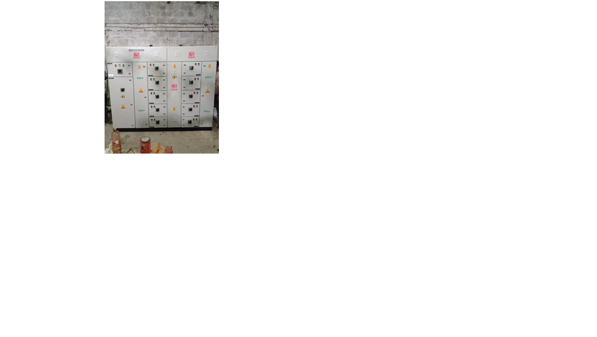 Three Phase APFC Controller Panel Three Phase APFC Controller Panel