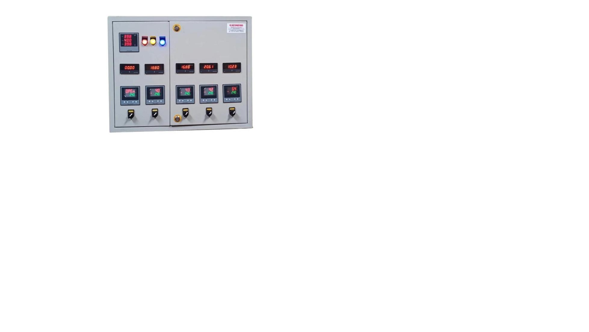 Plastic Machine Control Panel Plastic Machine Control Panel