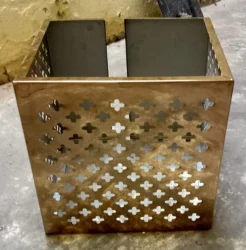 Stainless Steel Laser Cutting Riser Box Stainless Steel Laser Cutting Riser Box