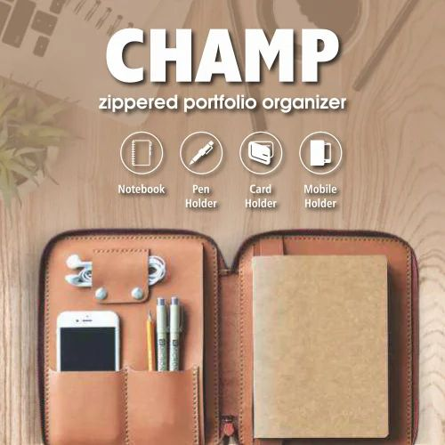Adihuman Customized Zippered Portfolio Organizer Adihuman Customized Zippered Portfolio Organizer