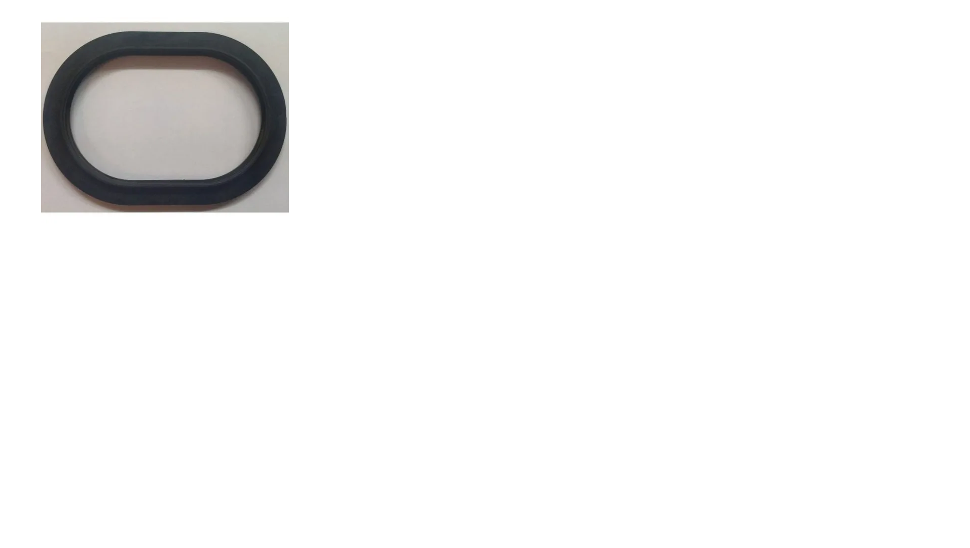 Rubber Oval Gasket Rubber Oval Gasket