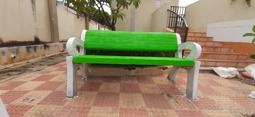 Footpath Concrete Bench Footpath Concrete Bench