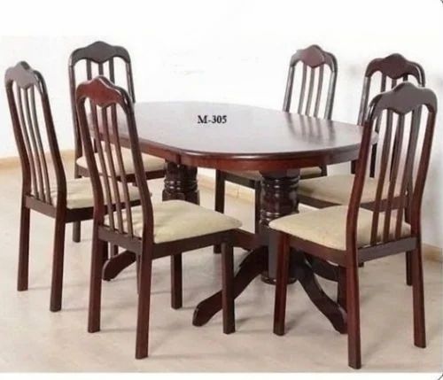6 Seater Glass Top Wood Dinning Table Set 6 Seater Glass Top Wood Dinning Table Set