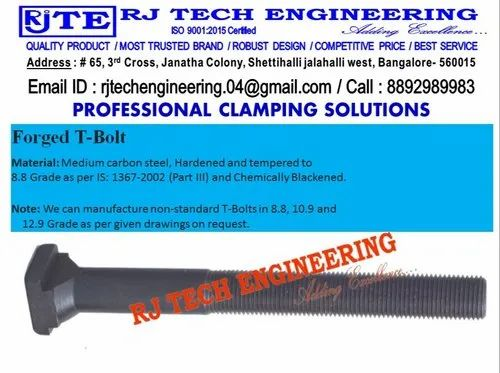 Forged T Bolt Forged T Bolt