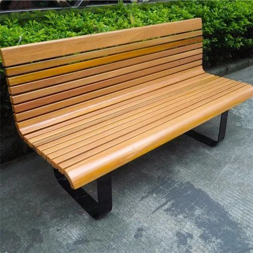Modern Wooden Outdoor Garden Benches, With Back Modern Wooden Outdoor Garden Benches, With Back