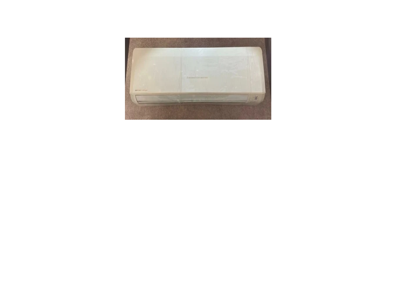 Mitsubishi SRK25CSS Split Air Conditioner Mitsubishi SRK25CSS Split Air Conditioner