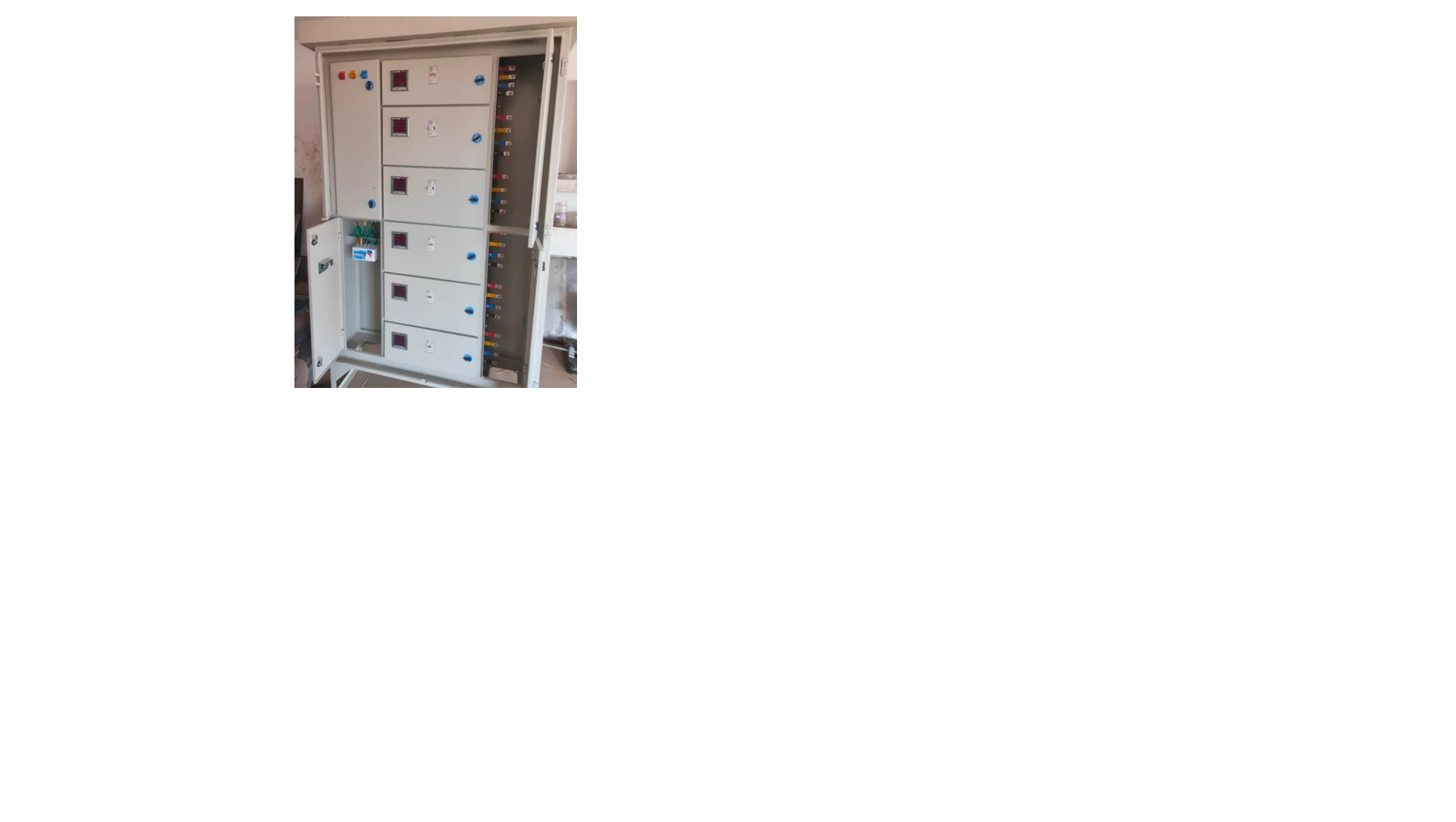 Lt Distribution Control Panel Lt Distribution Control Panel