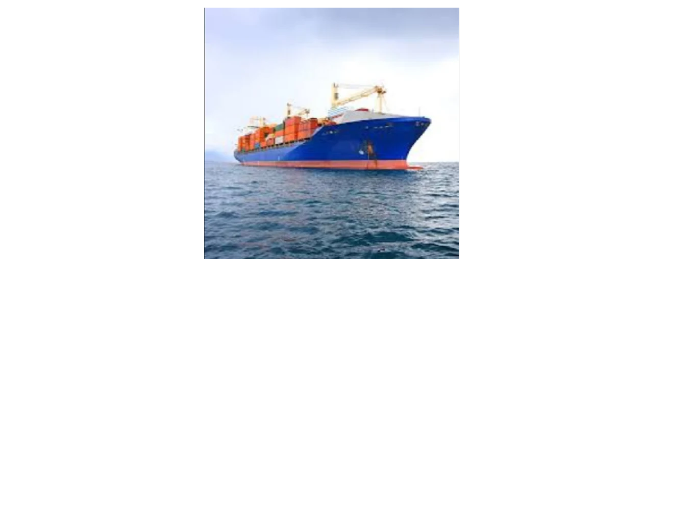 Ocean Freight Services Ocean Freight Services