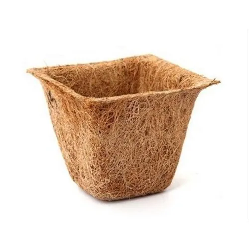 Square Coir Pot Square Coir Pot