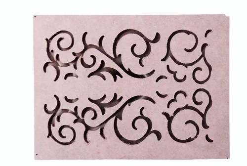 10mm Light Pink MDF Jali 10mm Light Pink MDF Jali